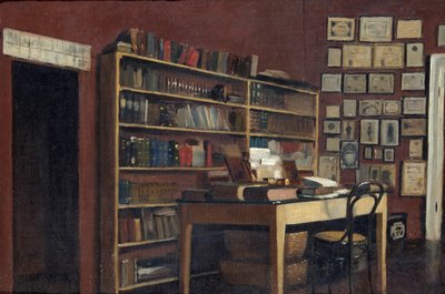 Hörn av Sir Richard Burtons studie, 1889 av Albert Letchford
