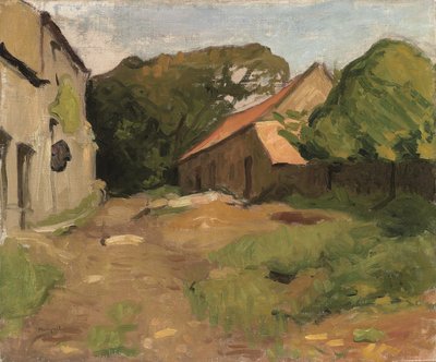 Gård på La Percaillerie (Normandie) av Albert Marquet