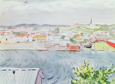 Grimstad, Norge av Albert Marquet