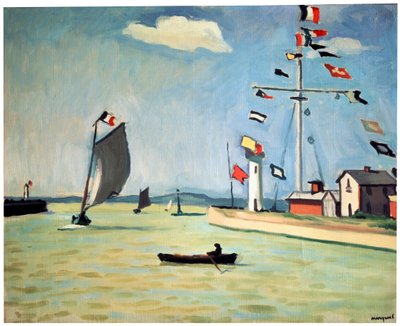 Honfleur Harbour, c1911. av Albert Marquet