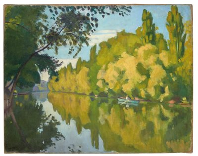 La Varenne Sainte-Hilaire, båten av Albert Marquet