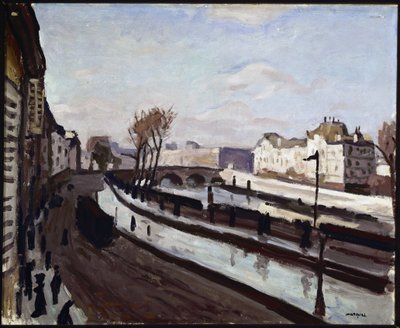 Paris, Quai des Grands-Augustins av Albert Marquet