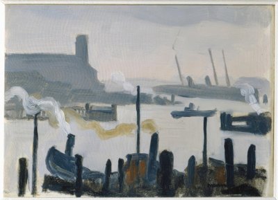 Hamburgs hamn av Albert Marquet