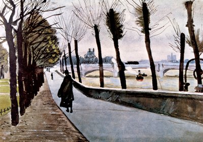 Quai du Louvren, sommaren 1906 av Albert Marquet