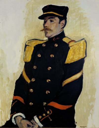 Sergeant för kolonialregementet av Albert Marquet