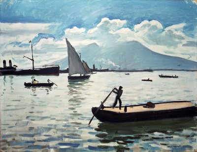 Neapelbukten, 1909. av Albert Marquet