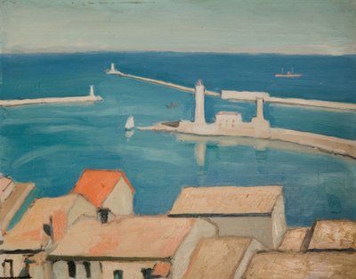 Denna hamn, Marseille, 1924. av Albert Marquet