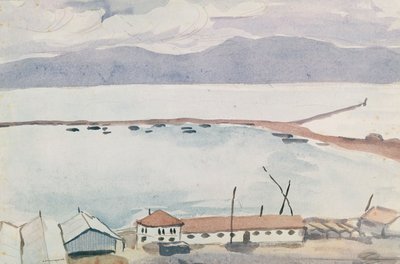 Hamnen i Bougie, Algeriet av Albert Marquet