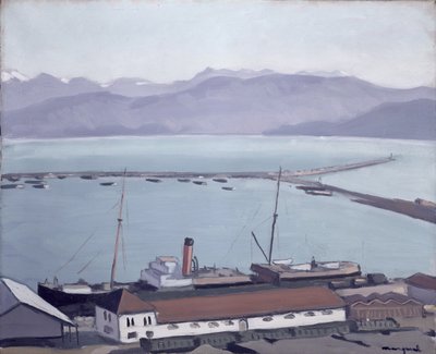 Utsikt över Bougie, Alger av Albert Marquet