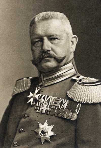 General fältmarskalk von Hindenburg, 1923 av Albert Meyer