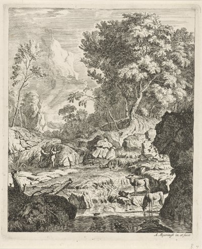 Pan och Syrinx Landskap (serietitel) av Albert Meyering