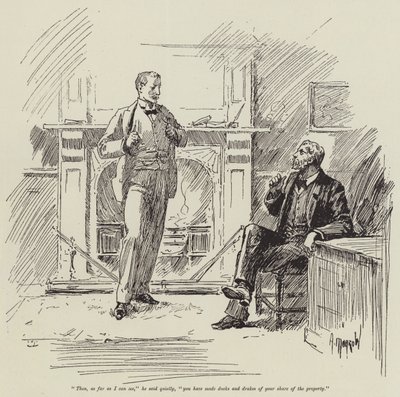Deras farbror från Kalifornien, av Bret Harte av Albert Morrow