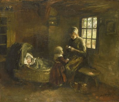 Vid vaggan av Albert Neuhuys