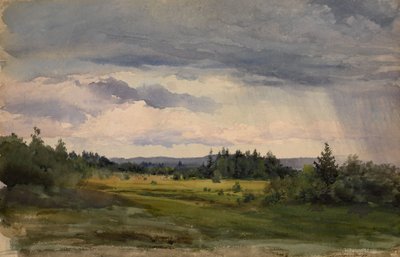 Landskap av Albert Nikolaevich Benois