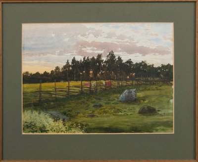 Sommarkväll 1893 av Albert Nikolaevich Benois