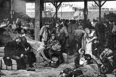 Emigration till USA av Albert Pierre Dawant