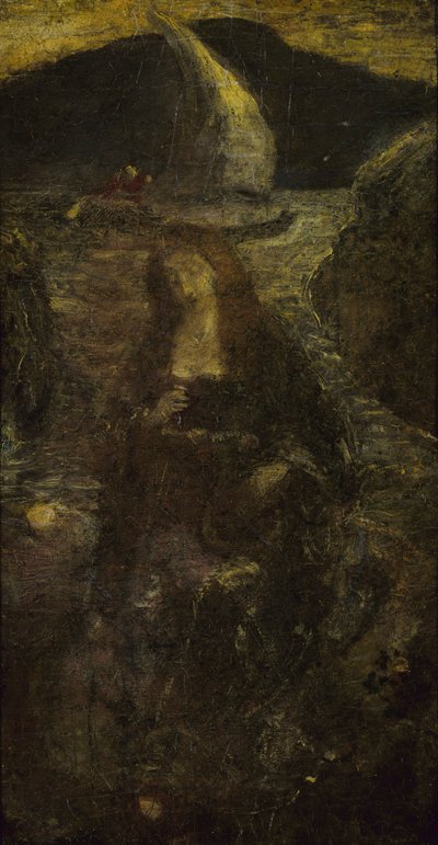 Passerande sång av Albert Pinkham Ryder