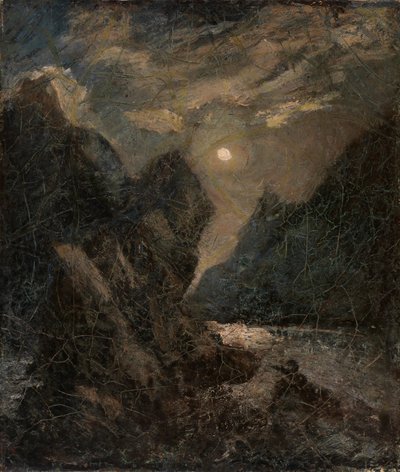 Lorelei, ca. 1896 - 1917. av Albert Pinkham Ryder