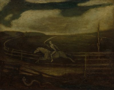 The Race Track (Döden på en blek häst) av Albert Pinkham Ryder