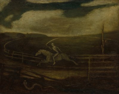 Race Track Death on a Pale Horse, ca. 1896-1908. av Albert Pinkham Ryder
