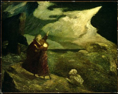 Stormen, 1892 av Albert Pinkham Ryder