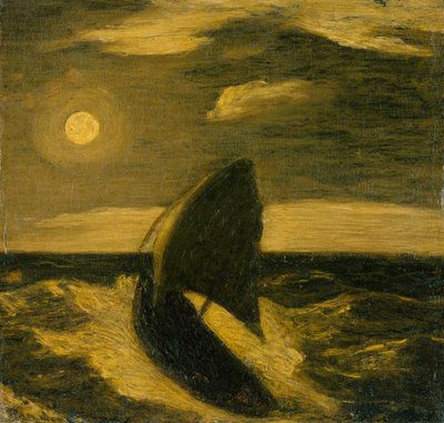 The Toilers of the Sea, ca. 1880-85. av Albert Pinkham Ryder