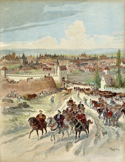 Francois 1:a av Albert Robida