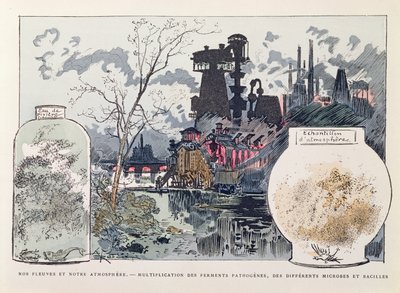 Industrial Pollution, illustration från 