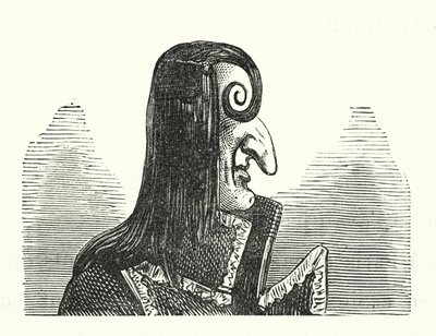 Napoleon Bonaparte (gravyr) av Albert Robida