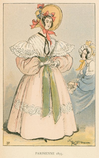 Pariser 1835 av Albert Robida