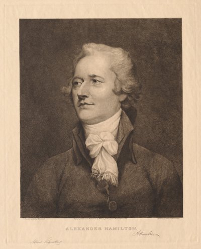 Alexander Hamilton, 1895. av Albert Rosenthal
