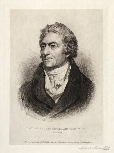 Sir Andrew Snape Hammond, 1888. av Albert Rosenthal