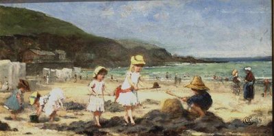 Våra grannar vid havet, Granville, Frankrike av Albert Snr. Ludovici