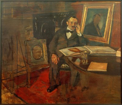 Porträtt av Ludwig Löb Prager av Albert Weisgerber