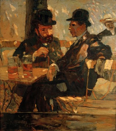 I ölträdgården av Albert Weisgerber