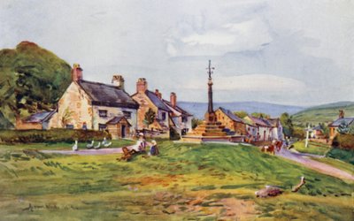 Inglewhite (färg litho) av Albert Woods