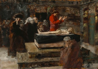 Uppfostran av Jairis lilla dotter av Albert von Keller