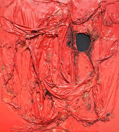 Stor Rosso av Alberto Burri