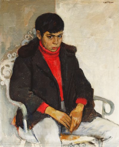 Porträtt av Laurie Morrocco av Alberto Morrocco