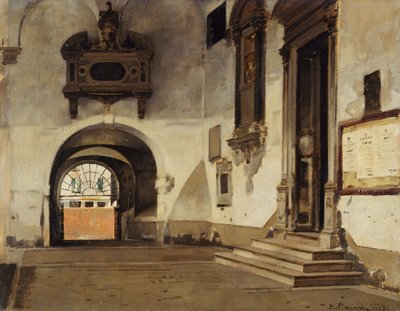 Litet torg av Alberto Pasini