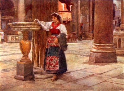 I kyrkan Ara Coeli av Alberto Pisa