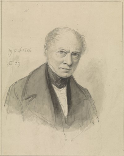 Självporträtt av Albertus Brondgeest
