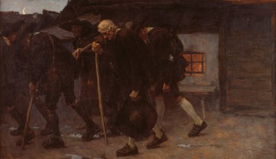 Efter fredsavtalet av Albin Egger Lienz