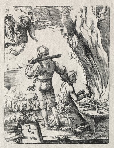 Abrahams offer, ca. 1520. av Albrecht Altdorfer