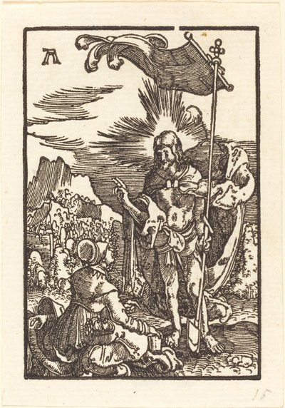 Kristus visar sig för Magdalena av Albrecht Altdorfer