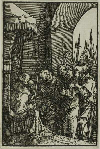 Kristus före Pilatus, från Människans fall och återlösning av Albrecht Altdorfer