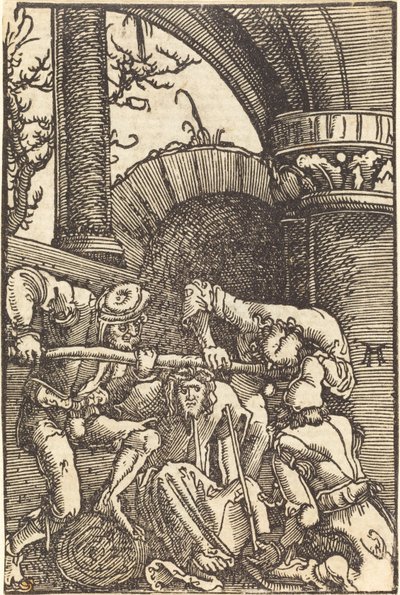 Kristus krönt med törnar av Albrecht Altdorfer