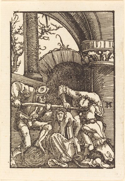 Kristus krönt med törnar av Albrecht Altdorfer