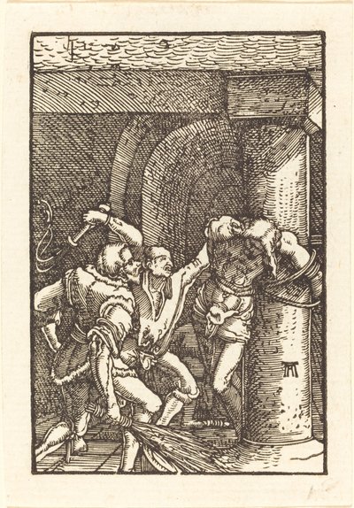 Kristus gisslade av Albrecht Altdorfer