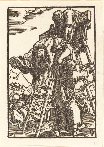 Kristus nedtagen från korset av Albrecht Altdorfer